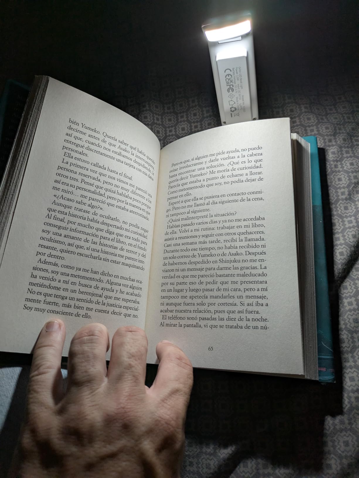 Kirjalamppu – 3 eri valotilaa – 1 vuoden takuu.